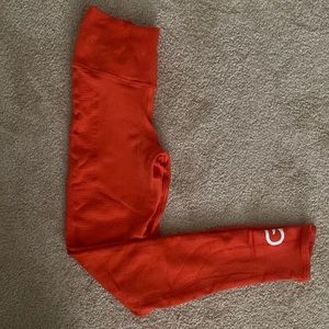 CycleBar NUX Candy Orange Leggings